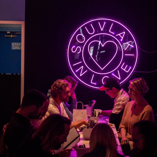 In Love Souvlaki - Custom Neon Sign