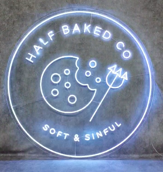 Half Baked - Custom Neon Sign