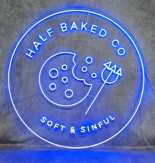 Half Baked - Custom Neon Sign