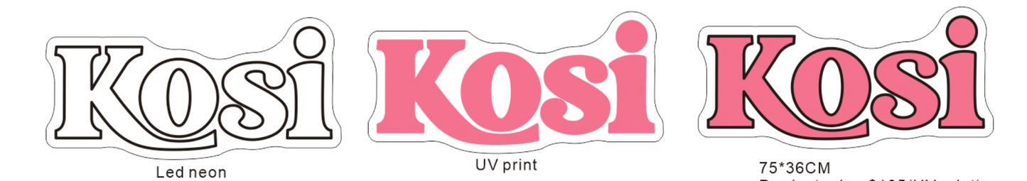 Kosi - Digital Quote - Cue Signs