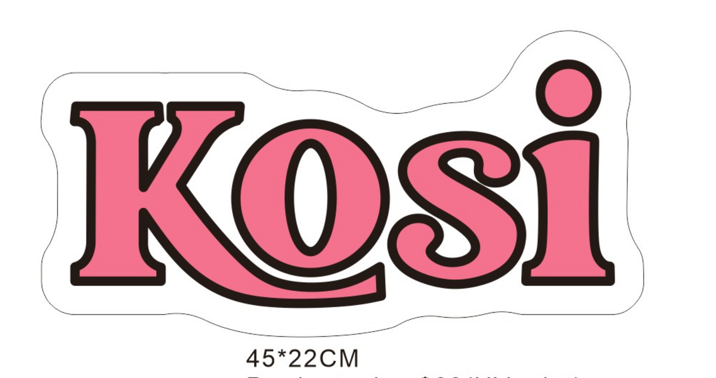 Kosi - Digital Quote - Cue Signs