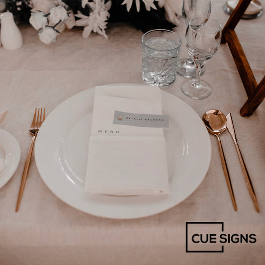 Gold Wedding Cutlery - Hire