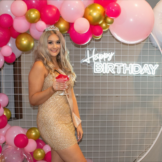 Happy Birthday v2.0 - Neon Sign Hire