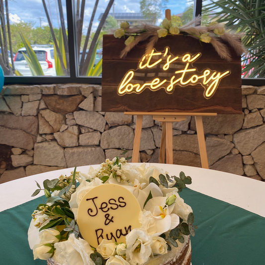 Its a love story - Neon Sign Hire