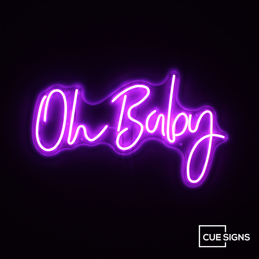 Oh Baby - Neon Sign Hire