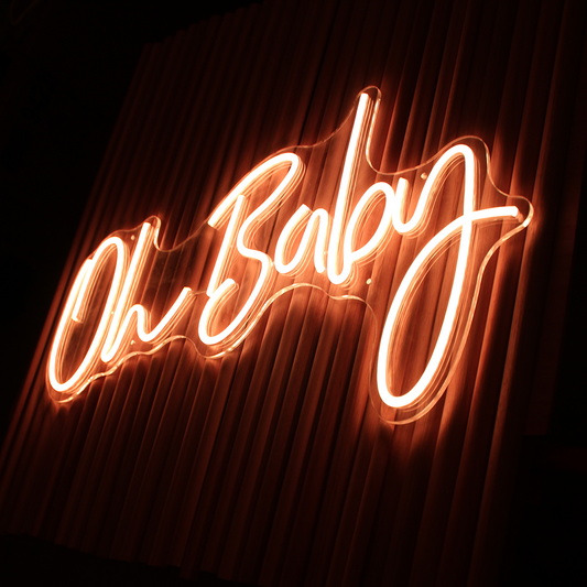 Oh Baby - Neon Sign Hire