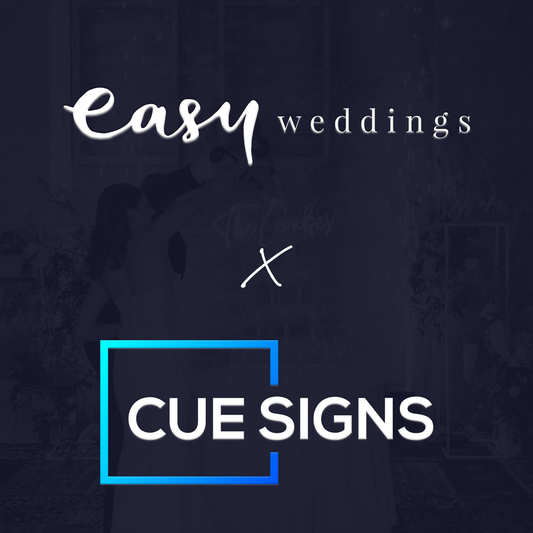 Cue Signs Partners with Easy Weddings: Elevate Your Wedding with Custom Neon Signs