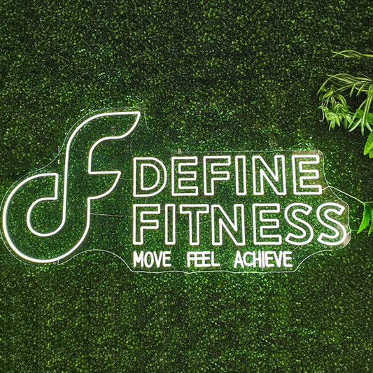 Define Fitness - Custom Neon Logo