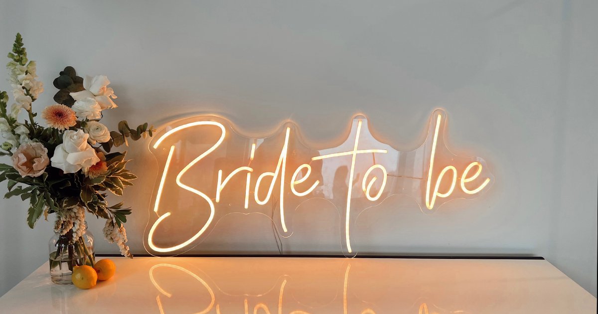 Bride to be - LED Neon Sign Hire