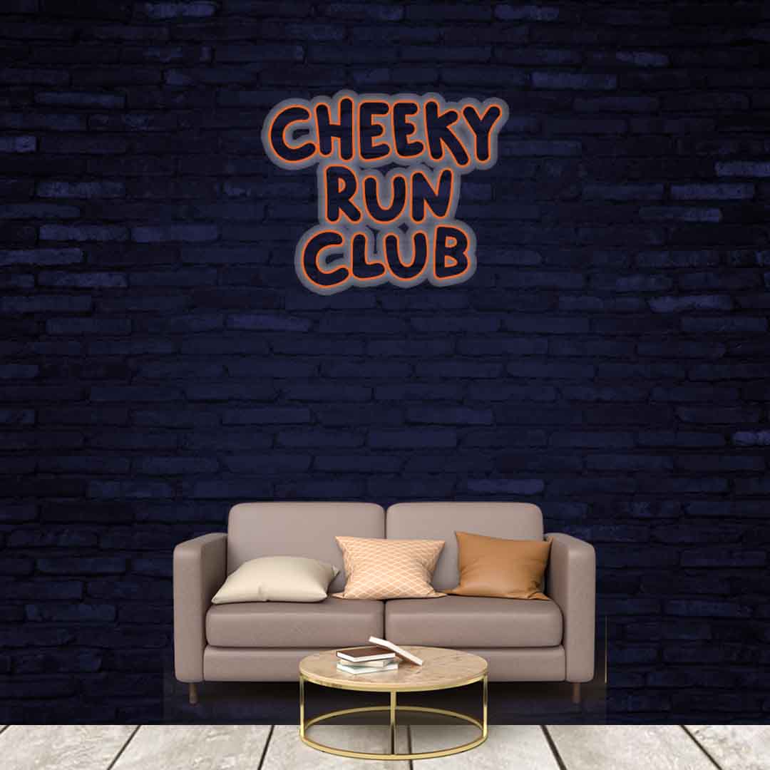 Cheeky Run Club - Digital Quote - Cue Signs