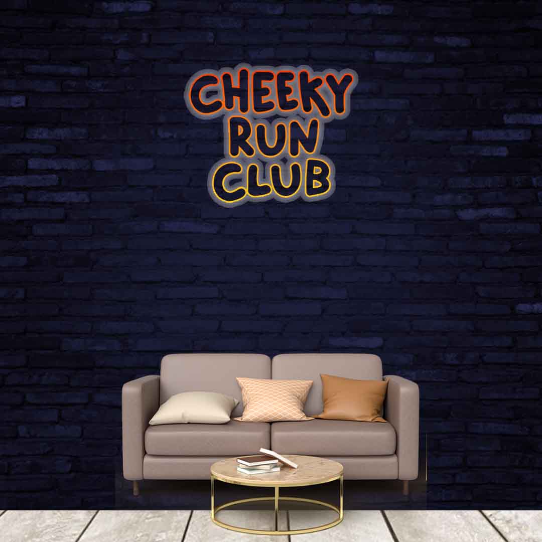 Cheeky Run Club - Digital Quote - Cue Signs