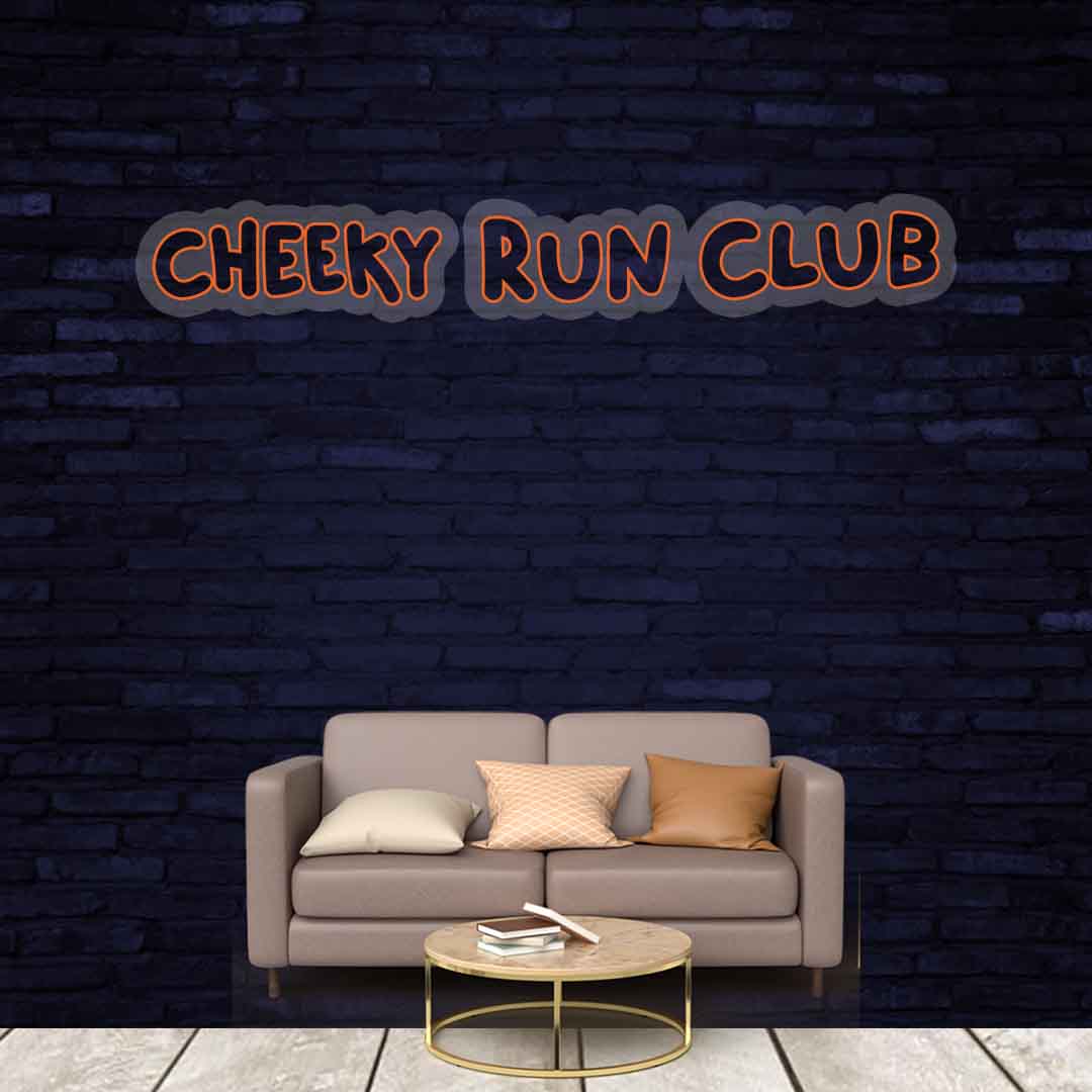 Cheeky Run Club - Digital Quote - Cue Signs