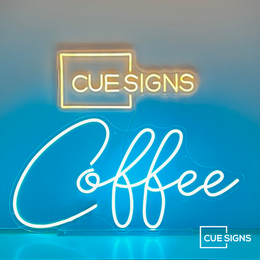 Coffee v2 RGB - Neon Sign Hire