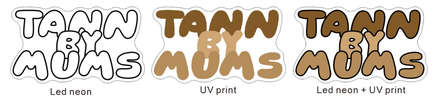 Tann By Mums - Digital Quote - Cue Signs