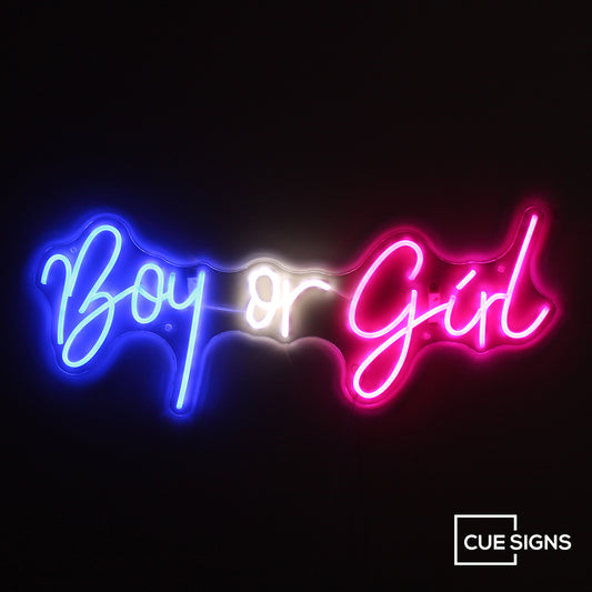 Boy or Girl - Neon Sign Hire