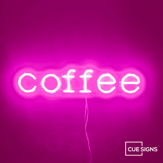 Coffee v1 RGB - Neon Sign Hire