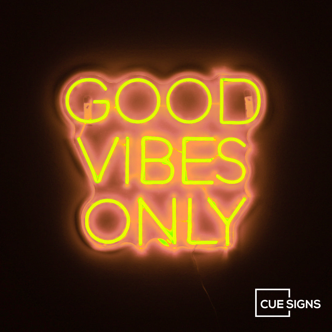 Good Vibes Only - Neon Sign Sale