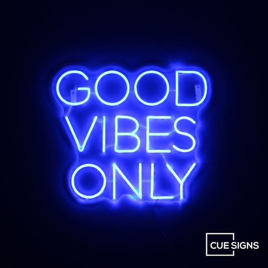 Good Vibes Only - Neon Sign Hire
