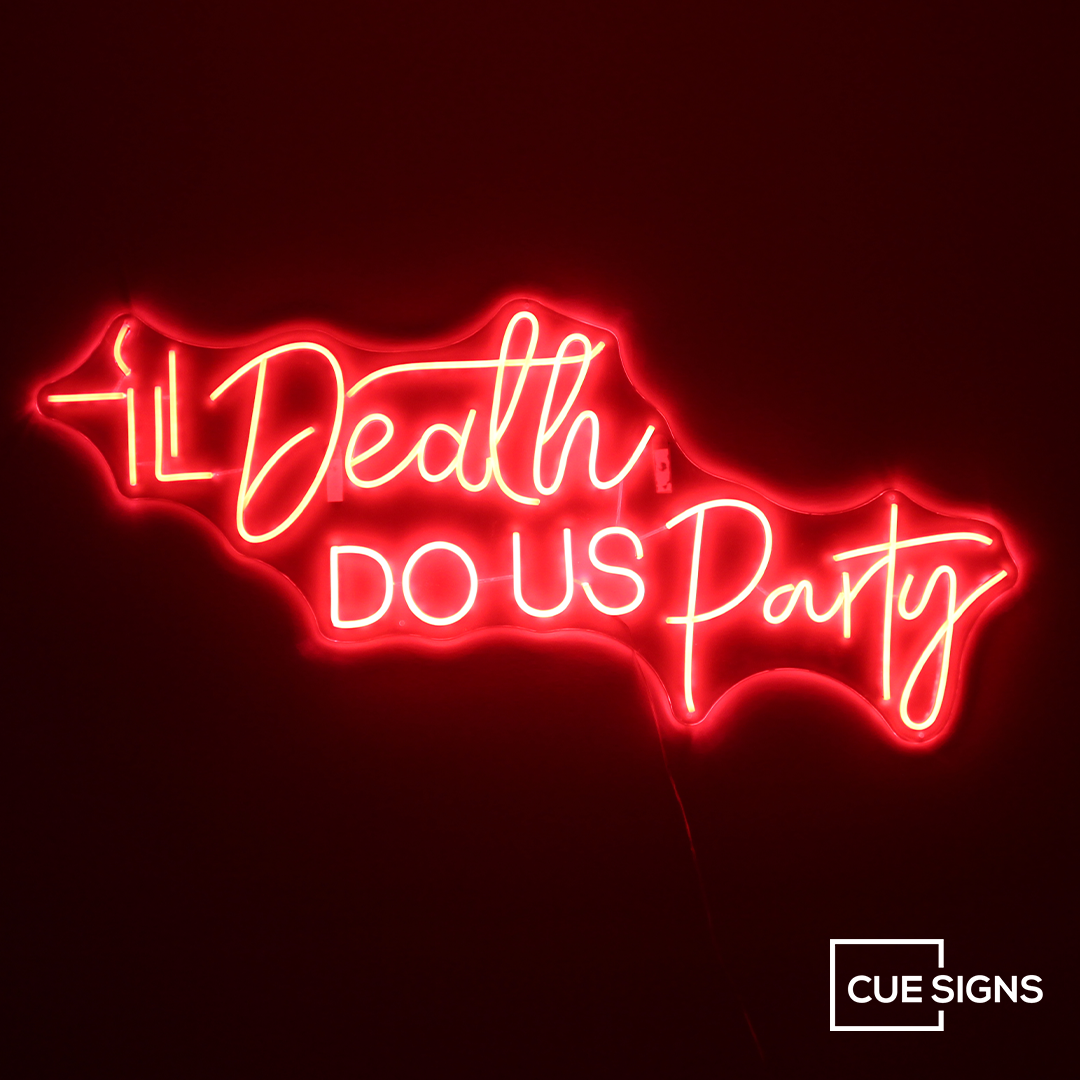 Til Death Do Us Party - Neon Sign Sale