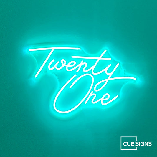 Twenty One - Neon Sign Hire